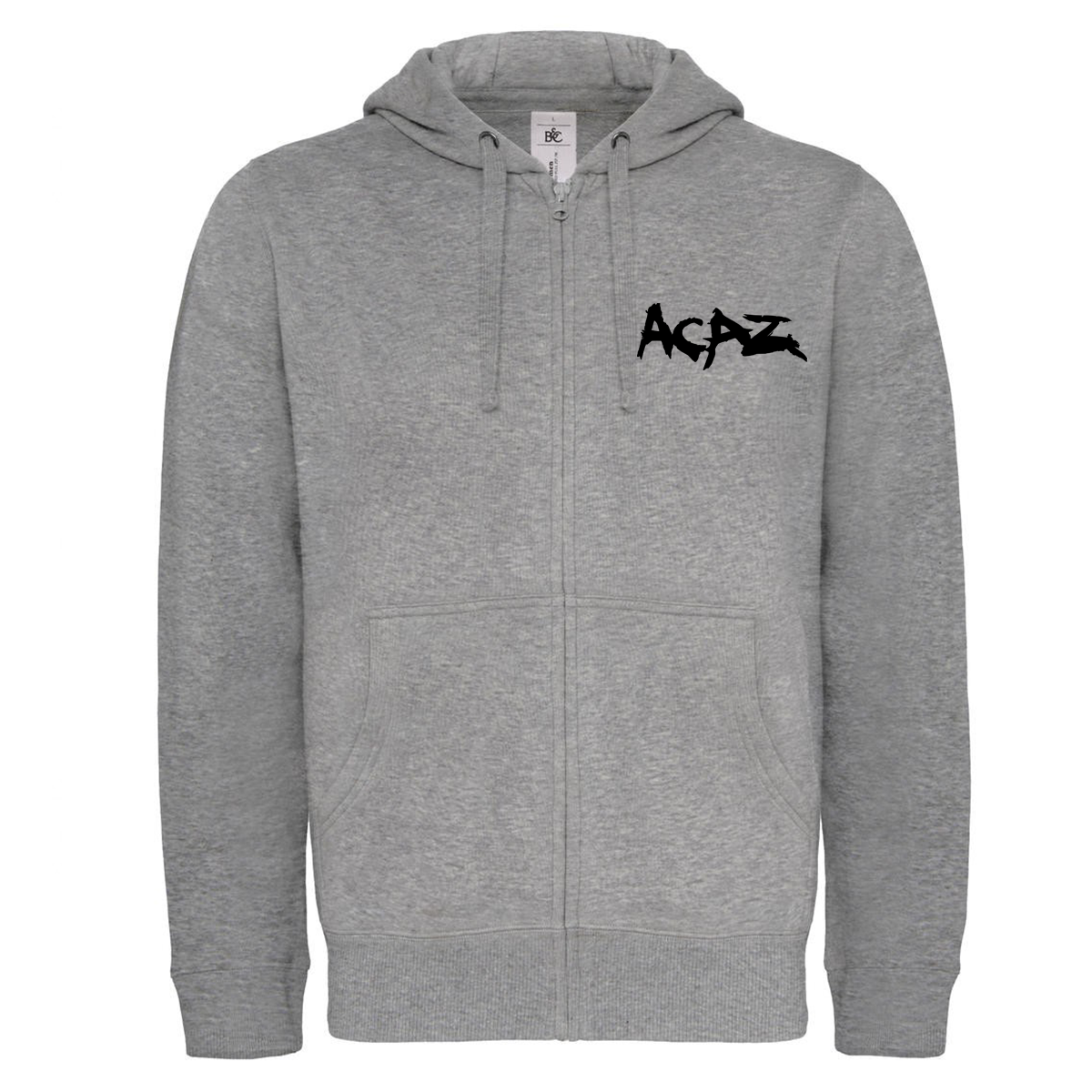 Bild von ACAZ "CLASSIC LOGO" ZIPPER [grau]