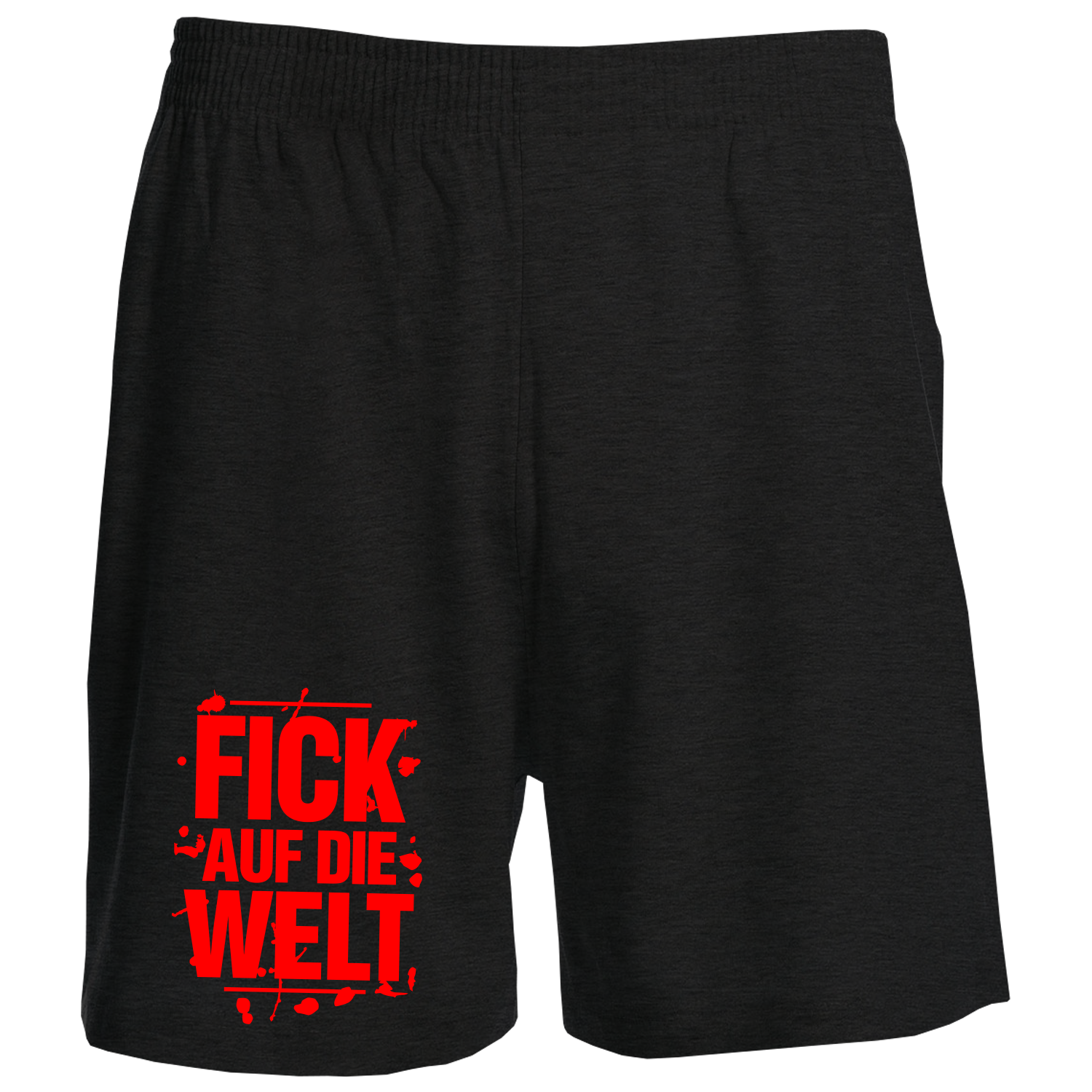 Bild von FICK AUF DIE WELT - SHORT (schwarz)