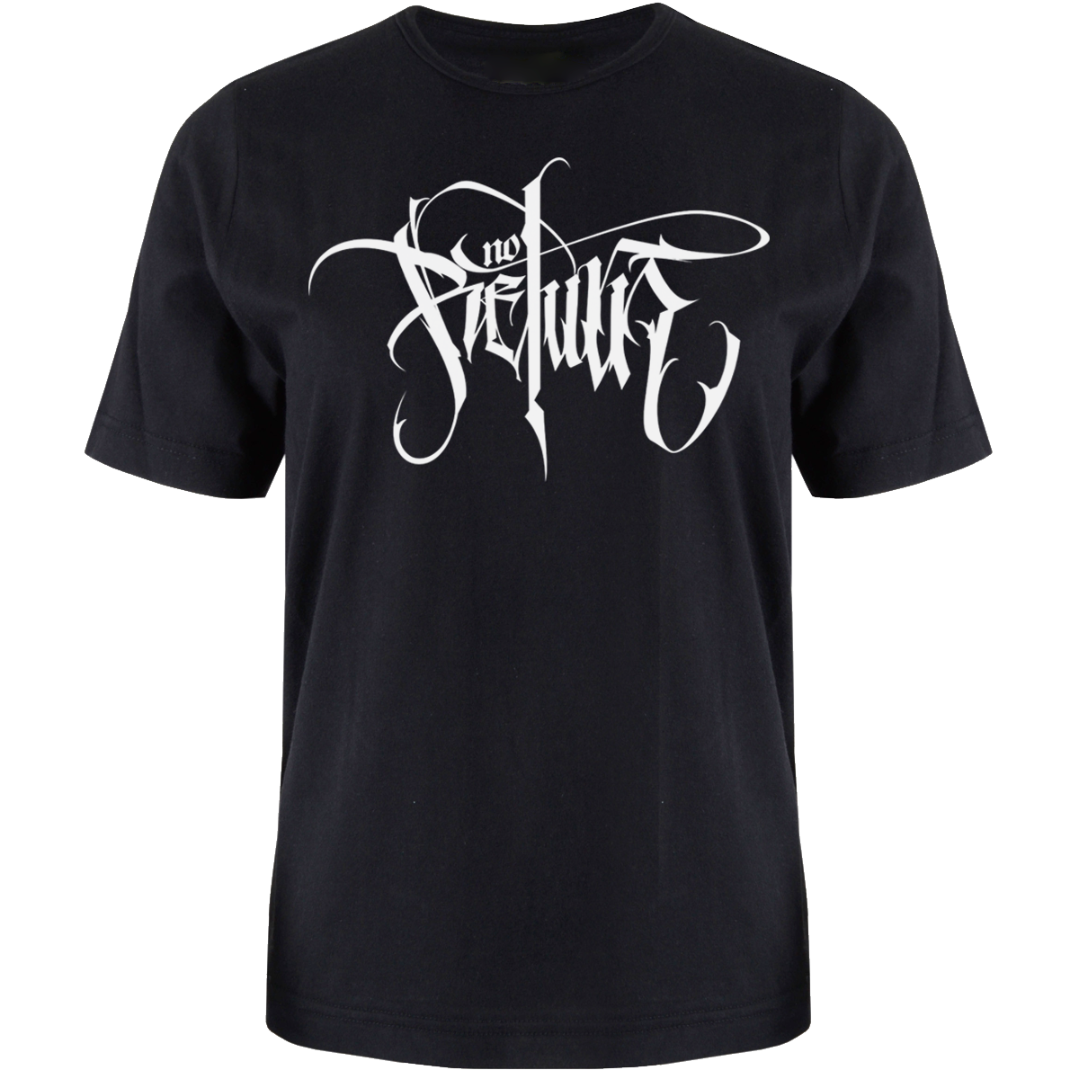 Bild von 'NO RETURN' KALLIGRAPHIE - SHIRT [schwarz]